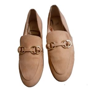 ❤ NWOT H & M suede womens loafers size 5.5